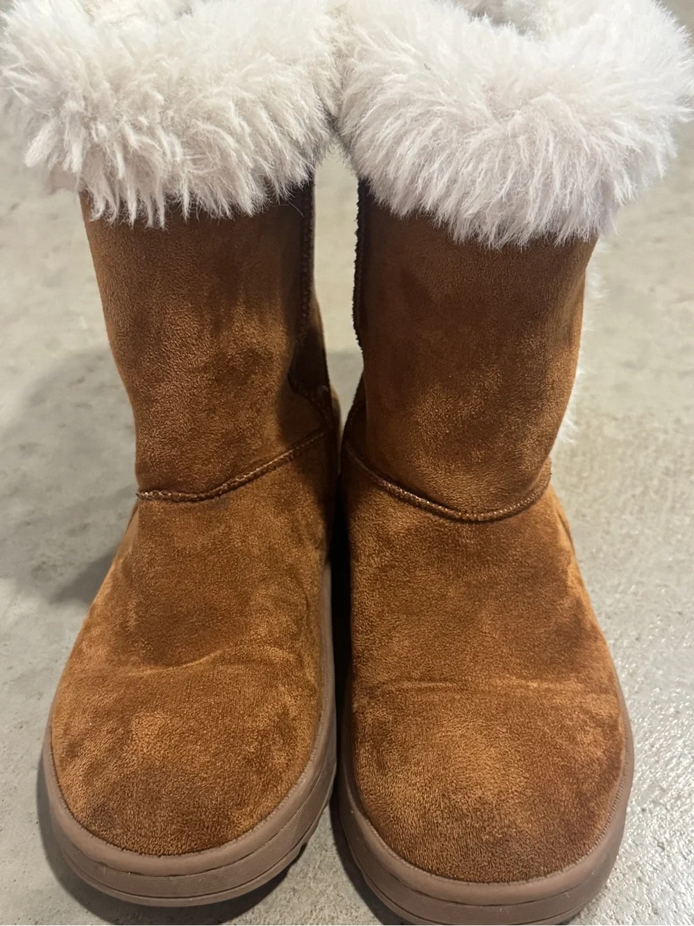 Cozy Faux-Fur Lined Winter Boot - Chestnut